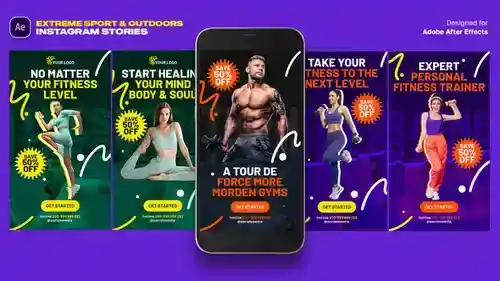 Action Dynamic Sport Teaser - AE史诗级体育开场模板