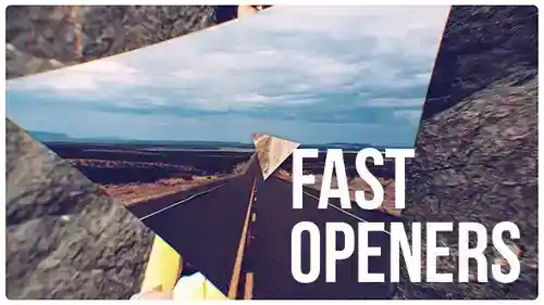 Fast Photo Opener - 极速动态照片开场AE模板