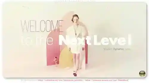 现代Dynamix快闪片头简介AE模板