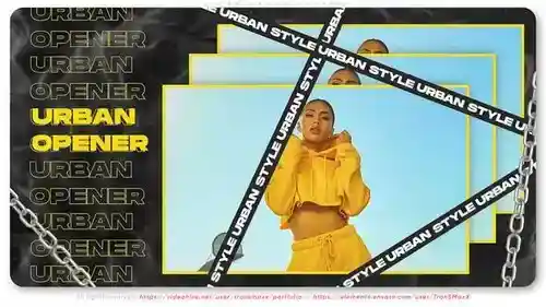 Extra Urban Opener - 动态城市风格开场AE模板