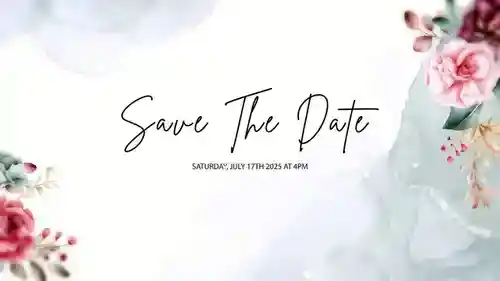 印度花卉婚礼电影AE片头模板 | 华丽动态邀请函开场