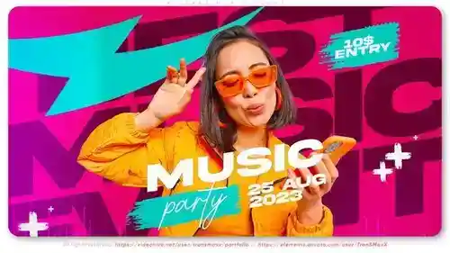 Biggest Music Event - 音乐节活动宣传AE模板