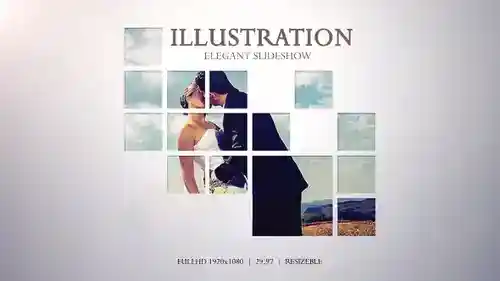 AE 模板：多图动态展示 - 优雅创意影像解决方案