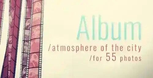 时光印记 - AE照片相册动态模板