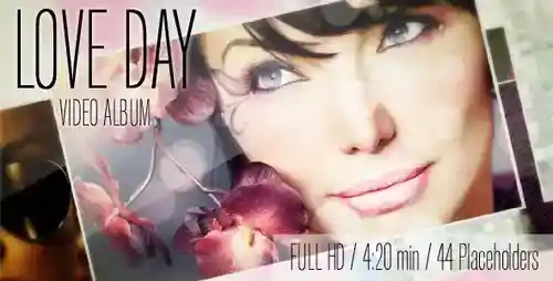 现代幸福相册AE模板 | 婚礼·纪录片·创意书籍展示