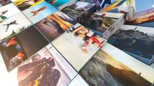 玻璃立方体幻灯片相册 - AE模板