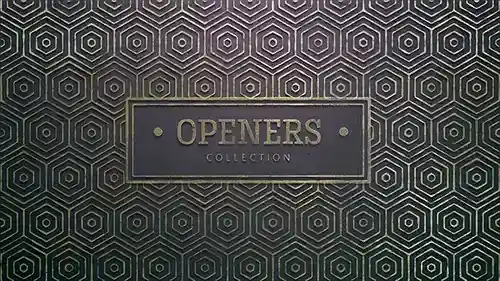 AE模板：复古工具风格开场 & Logo揭示模板包