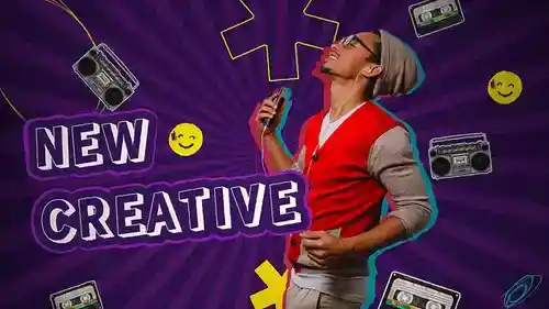 AE模板：派对能量引爆器 | 高能音乐视觉开场动画