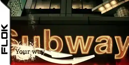 AE模板「Subway」中文介绍