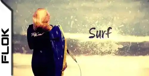 海洋活力动态宣传片AE模板