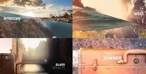 AE情感相册幻灯片模板 - 定格家庭温馨瞬间