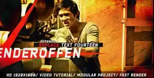 AE动态片头/片尾模板：摇滚能量·史诗开幕