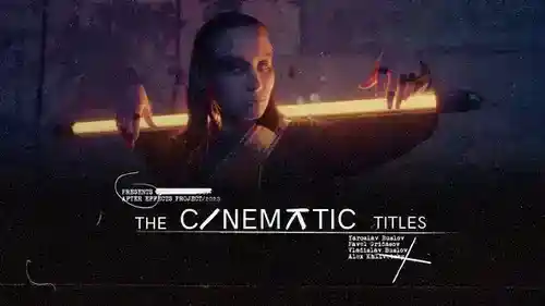 Grunge字幕条AE模板