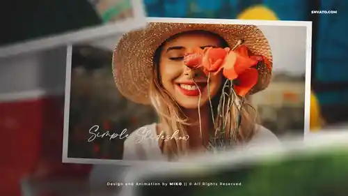 AE 模版介绍：温馨成长记录 Baby Slideshow