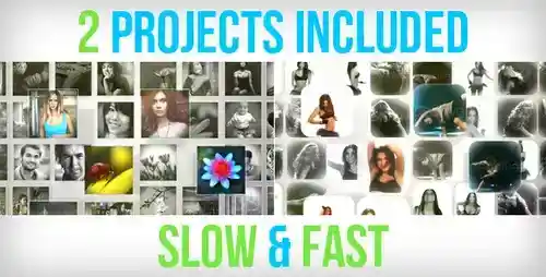 多图动态展示AE模板 | Multi-Image Logo & Gallery Showcase