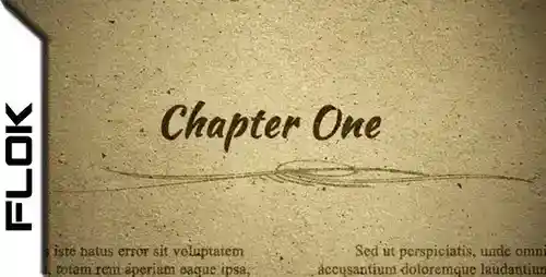 AE模板 - Newspaper Chapter One 介绍