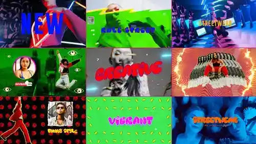 融合亚洲美学 | 震撼动效时尚风格片头动画AE模板