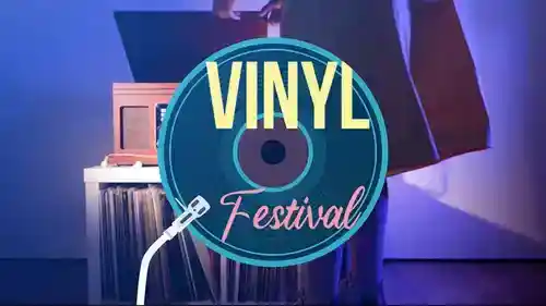 电子黑胶唱片 VINYL ALBUM LOGO 介绍AE模板