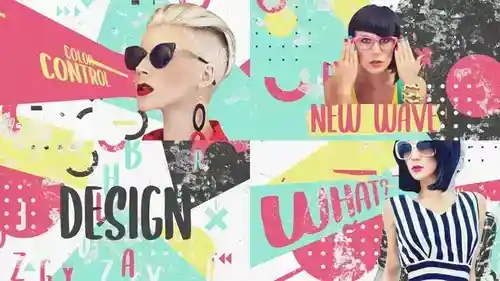 AE模板介绍：Art Fashion Opener - 艺术时尚动态开场