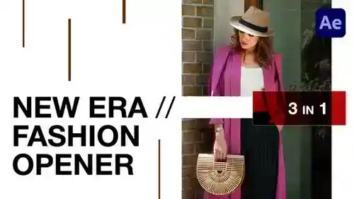 New Era // 时尚片头 AE模板