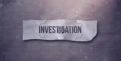 AE模板 - 犯罪档案调查 | Crime File Investigative Opener