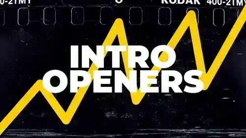 时尚运动嘻哈AE模板