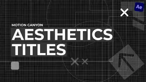 城市风格动态文字排版AE模板介绍