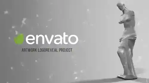 艺术 作品标志展示模板《米洛的维纳斯》AE模板