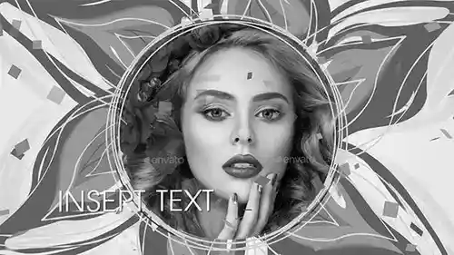 花卉动态幻灯片 - AE模板介绍