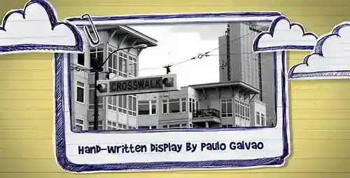 【手绘相册】简约温馨照片展示AE模板