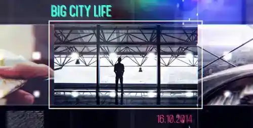 动态照片幻灯片AE模板 - 专业影集展示开场片