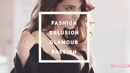 时尚动态故障开场片头 AE 模板：品牌/秀场/广告全能利器