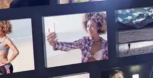 动态影像画廊 - AE展示模板