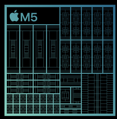 苹果 M5 芯片登场：AI 绘画、模型推理更快了多少？