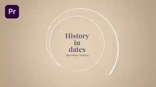 日期中的历史-历史记忆PR模板
