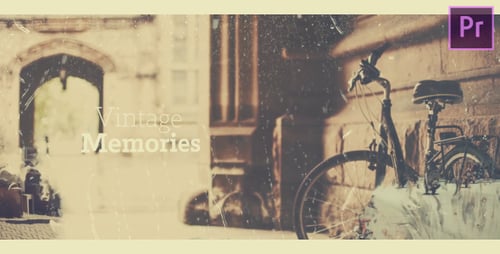 复古记忆 - Premiere Pro 电影级怀旧模板