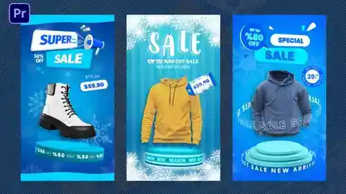 Instagram Reels 营销利器：3D时尚产品推广 PR 模板介绍