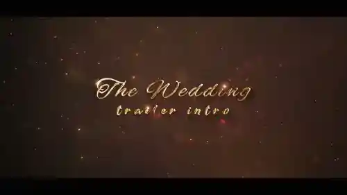 婚礼影像创作PR素材模版中文介绍