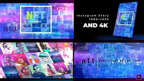 Multi Frame多屏动态拼贴模板 - PR/AE 多功能模板介绍