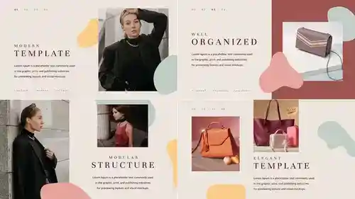 时尚珠宝行业 PR 模板介绍