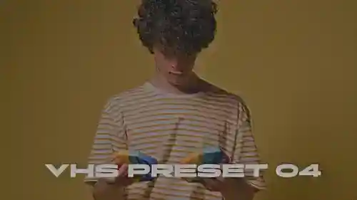 打造80-90年代经典录像带风格VHS预设PR模板