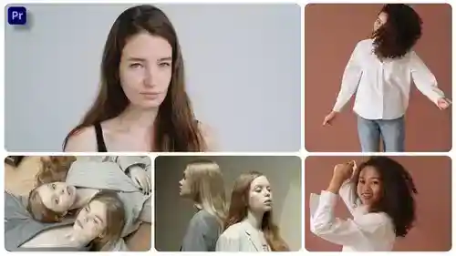 专业多屏分屏PR模板｜商务级视频拼接解决方案PR模板