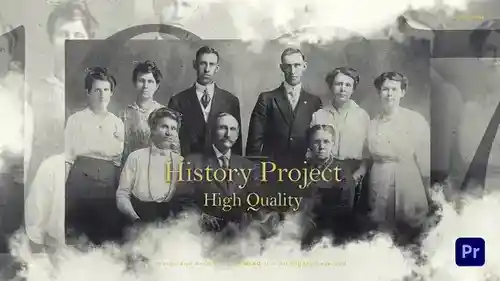 历史档案影像专用宣传文稿PR模板