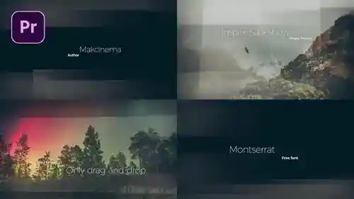 优雅幻灯片模板：专业影像与商业演示的完美融合PR模板