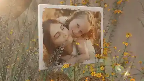 自然幻灯片PR模板