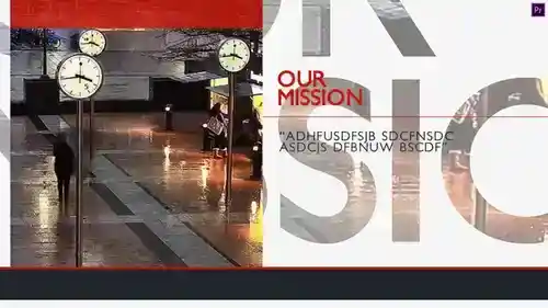 专业企业宣传视频 PR 模板介绍