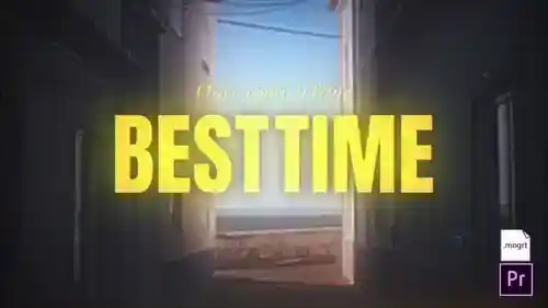 怀旧复古元素融合幻灯片PR模板