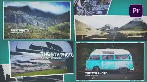 3D幻灯片-照片幻灯片PR模板