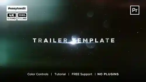 史诗电影预告片PR模板