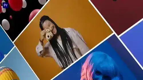 现代化多屏转场特效PR模板中文介绍